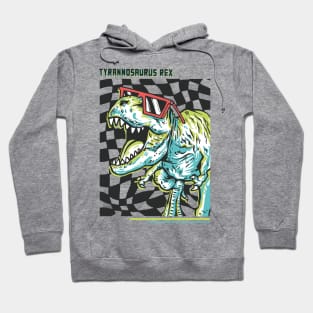 Rex Vision: 3D Jurassic Style Hoodie